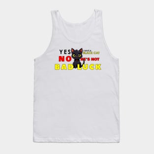 Misconception of Having a Male Black Cat #2 Tank Top